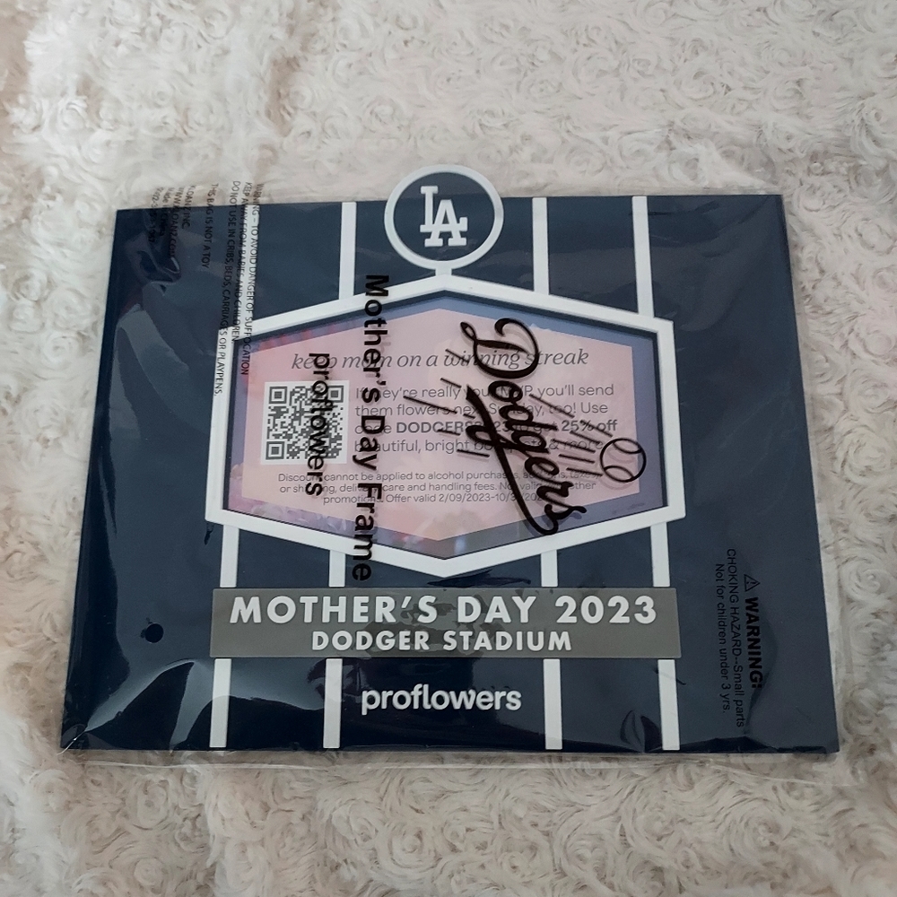Photo Frame SGA Mother's Day Los Angeles Dodgers Pantone Champions